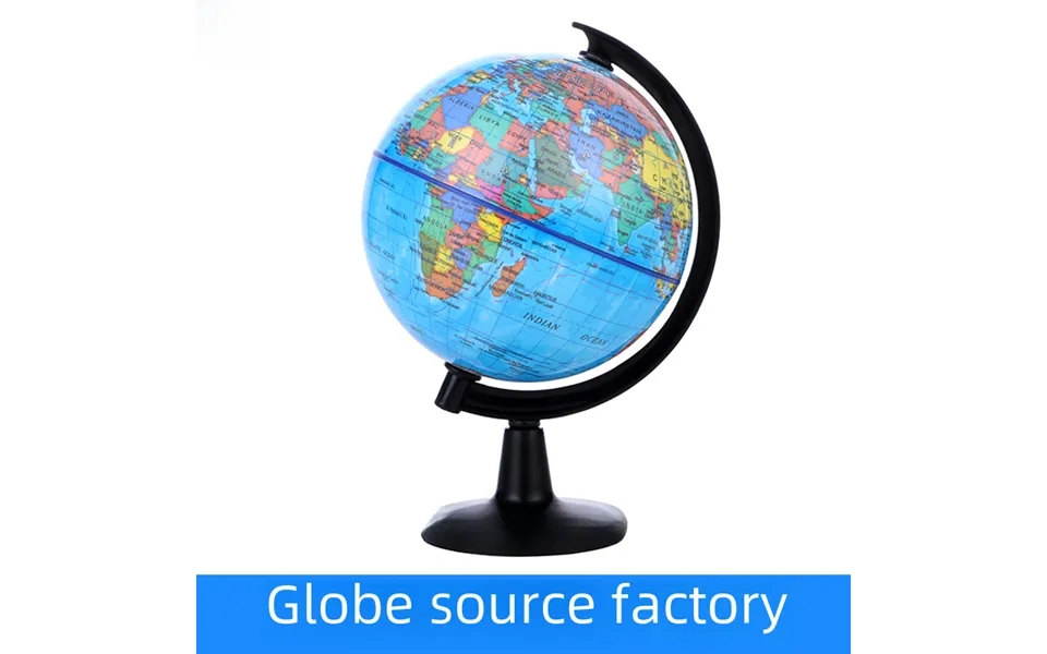 Factory Direct Full Plastic 10.6cm Hd Globe Student Standard Teaching Globe English Version
