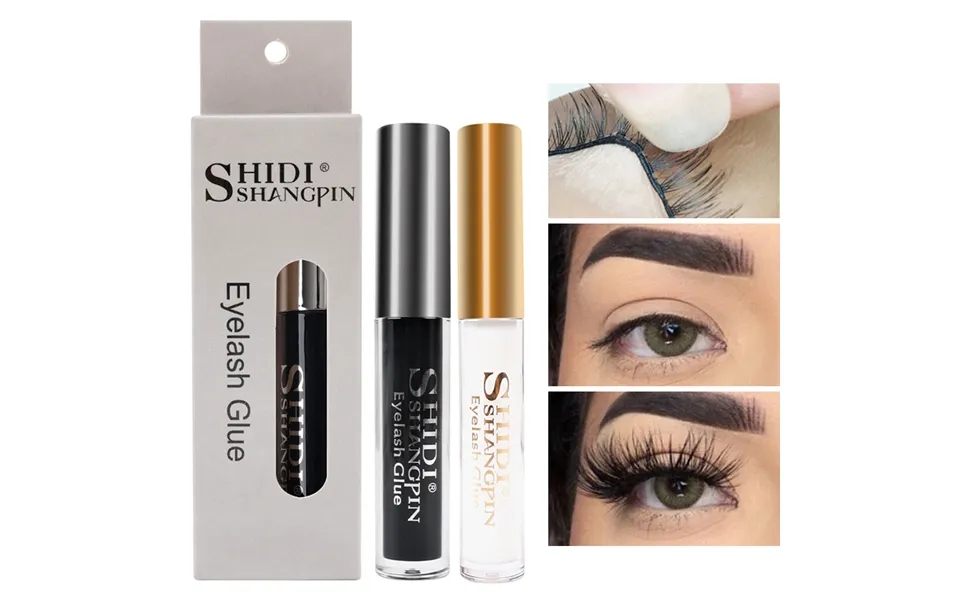 False Eyelash 5ml Glue Waterproof Quick Drying Adhesive Fake Lash Glue Clear Black Eyelashes Extension Glu Es