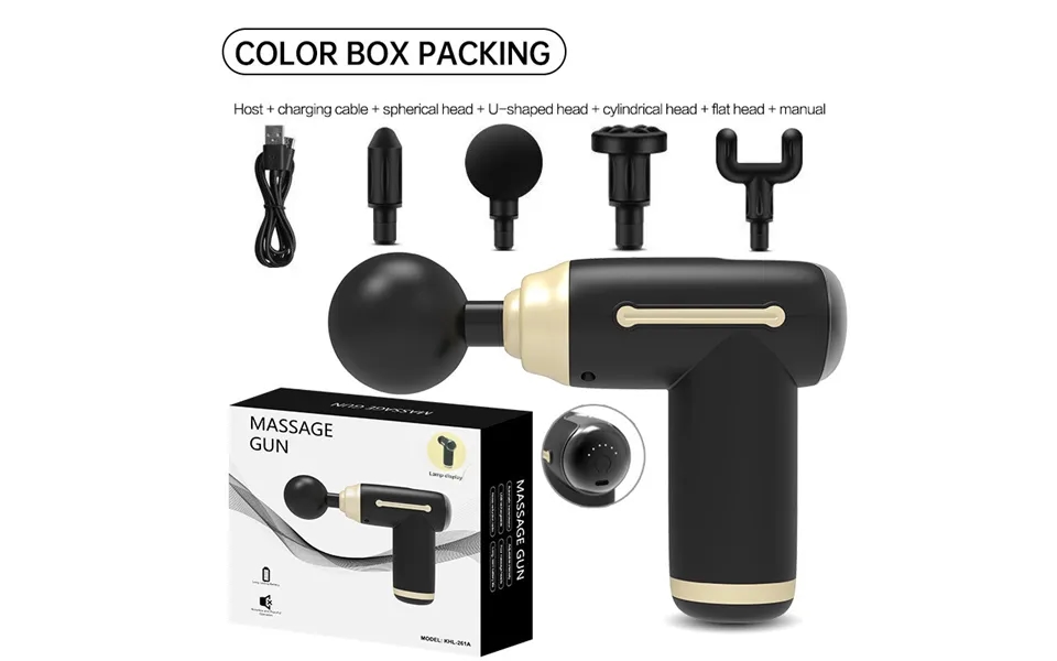 Fascia Gun Massager Professional Massager Muscle Relaxation Impact Fascia Gun High-power Explosive