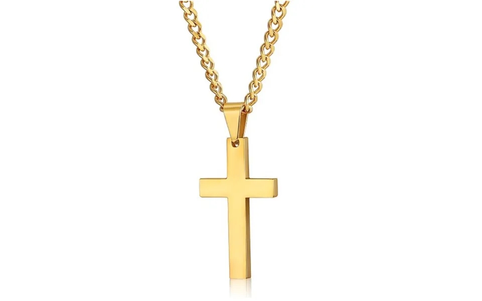 Fashion Cross Pendant Necklace Women Men Alloy Christian Charm Necklace Boys Girls Punk Hip Hop Friendship Jewelry Gifts