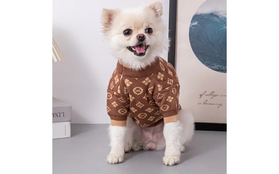 Fashionable Dog Sweater For 1-10kg Double Layer Thickening Autumn And Winter Warm High Elastic French Bulldog Pet Clothe