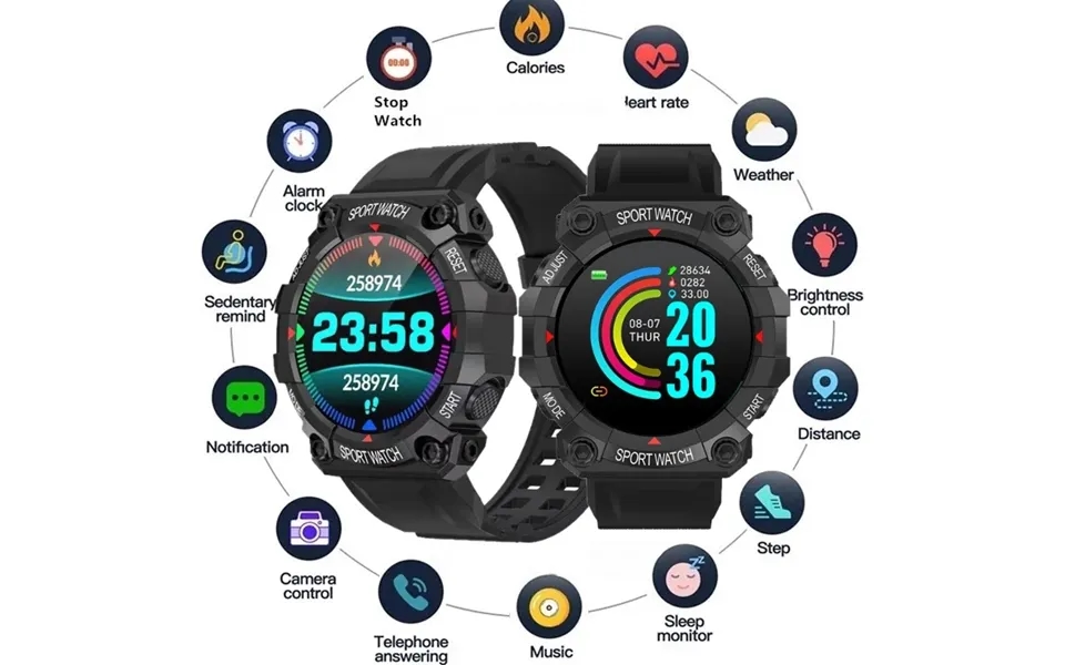 Fd68s Smart Watches Men Chils Bluetooth Smartwatch Touch Ip67 Bracelet Fitness Bracelet Connected Watches For Ios Androi