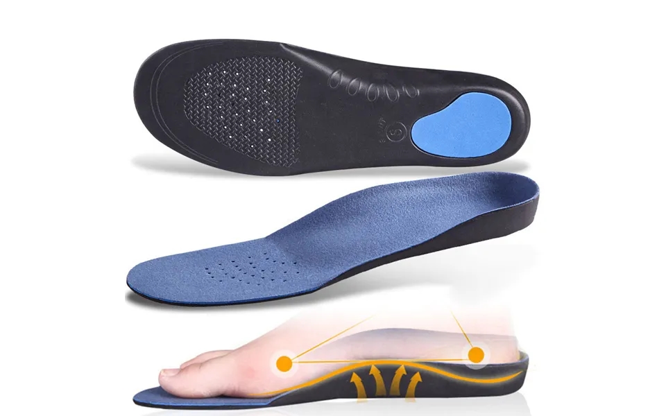 Flat Feet Arch Support Orthotic Height 3cm High Quality 3d Premium Comfortable Plush Cloth Orthopedic Insoles Foot Pad