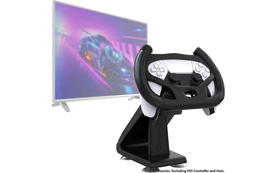 Gaming Racing Wheel For Ps5 - Byteuni Steering Wheel With4 Table Suction Cup For Playstation 5 Dualsense Controller Cont