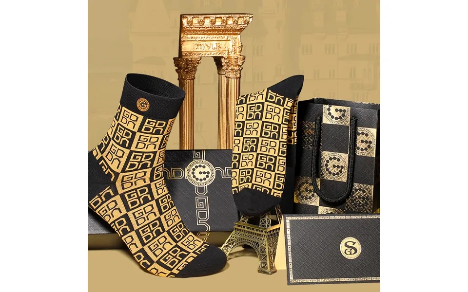 Gdad Men's Socks Cotton Sweat-absorbent - Deodorant