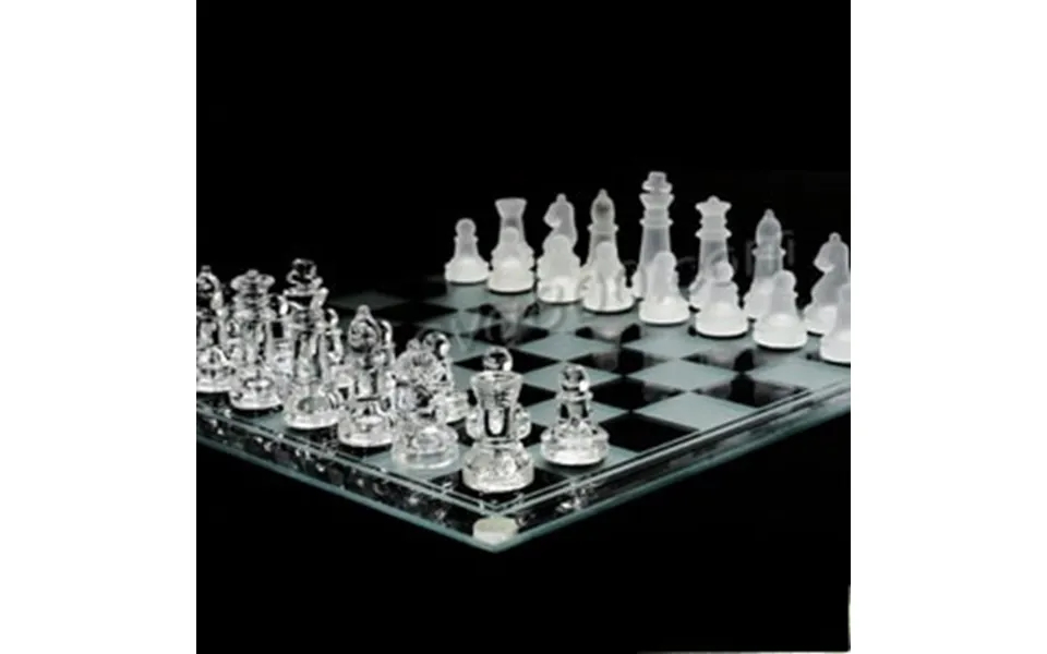 Glass Chess 25*25cm Chess Large - Medium