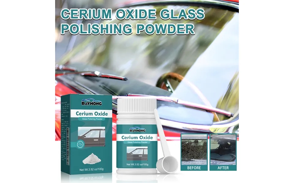 Glass Scratch Cleaning Powder To Remove Car Scratch Windshield Fog To Oil Cleaning Powder