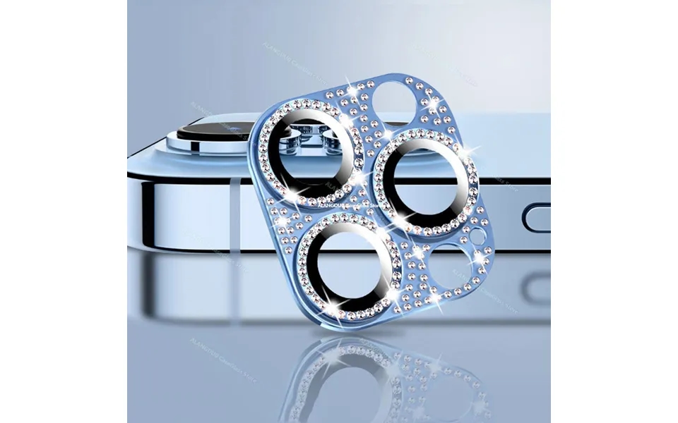 Glitter Rhinestone Camera Lens Protectors For Iphone 11 12 13 Pro Max Mini 12pro 13pro 3d Luxury Diamond Screen Protecto