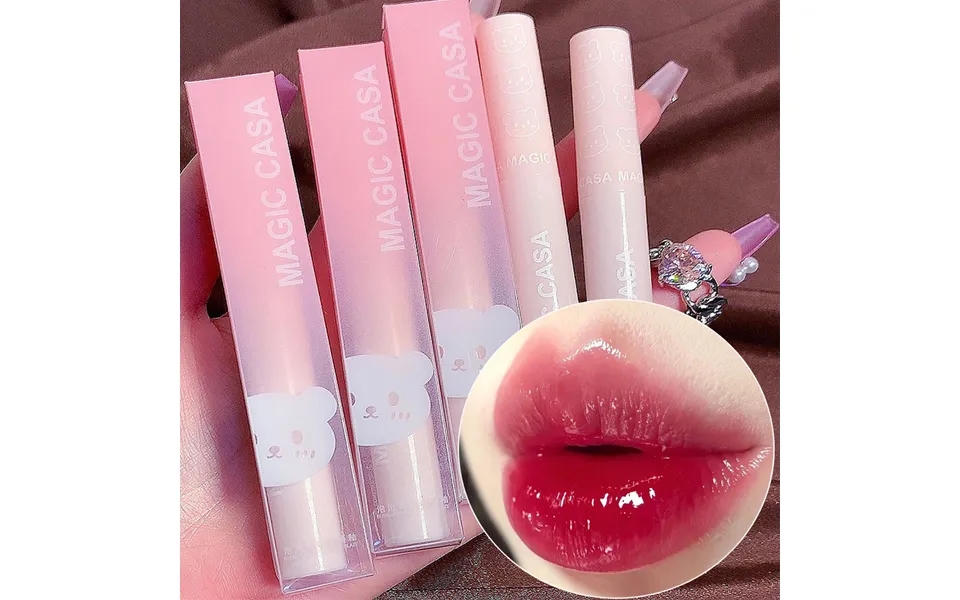 Gloss Mirror Lip Moisturizing Liquid Lipstick Waterproof Non-stick Cup Sexy Women Lip Tint Lip Glaze Korea Stick