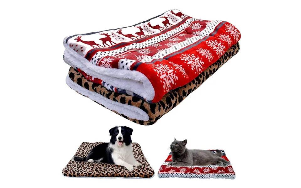 Guangying Pet Mat Breathable Moisture-absorbing Big Space Washable Thicken Rest Cloth Pet Mattress Puppy Cat Sofa Mat Fo