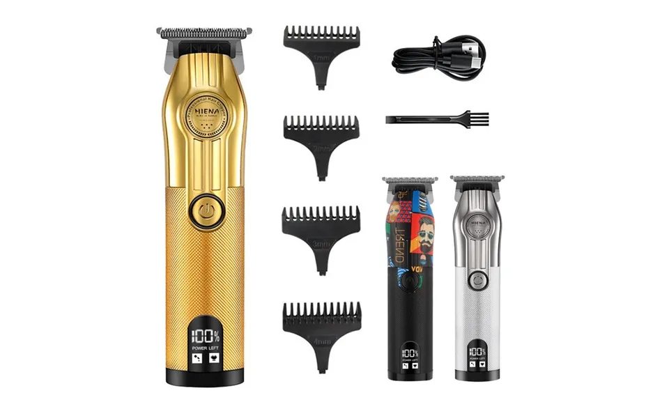 Hair Clipper Shaving Digital Display Engraving Hair Clippers Electric Hair Clippers Rechargeable Electric Hair Clippers