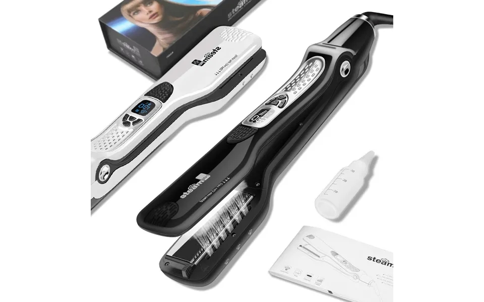 Hair Curler Steam Hair Straightener Multi Function Straight Hair Splint Curling Iron Straight Curling Dual Purpose Spray