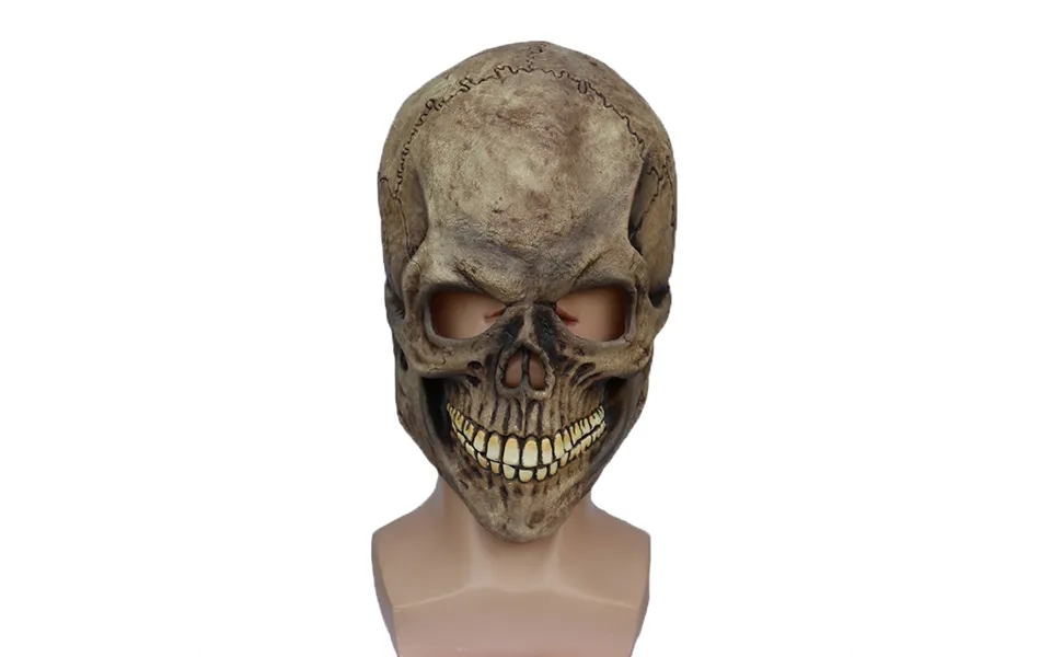 Halloween Horror Skull Mask Halloween Cosplay Headgear Haunted House Escape Room Scary Scene Costume Props