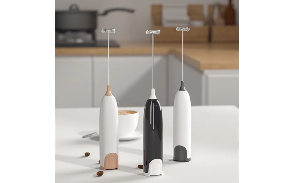 Hand Electic Milk Fothe Automatic Rotay Egg Beate Coffee Cappuccino Ceame Fothy Blend Whisk Kitchen Mixe