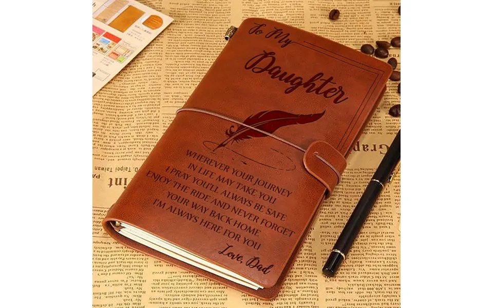 Handbook Notebook Stationery Travel Storage Notepad Retro Strap Handbook