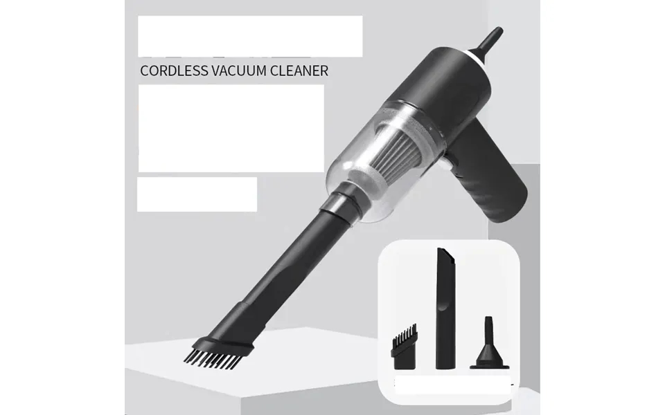 Handheld Vacuum Cleaner Car-mounted Household Portable Wireless Charging High-power Vacuum Gun Suction And Blowing Dual-