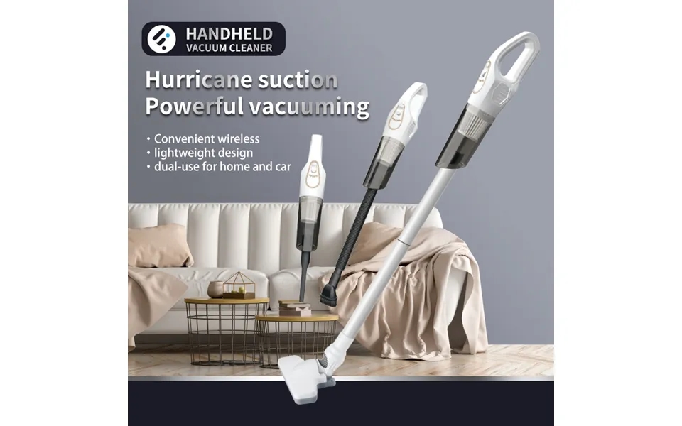 Handheld Vacuum Cleaner Household Car Dual Purpose Portable Cleaning Machine Wireless Large Suction Power