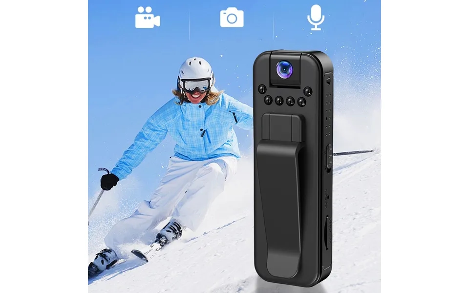 Hd-1080p Police-body Cam Motion Detection Mini Camera With Back Clip Infrared Night-vision Miniature Camcorder Small Bod