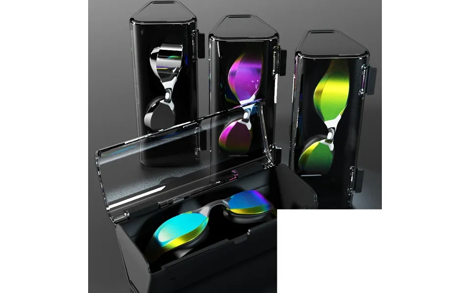 Hd Waterproof And Anti-fog Adult Training Racing Swimming Glasses Professional Comfortable Electroplating Goggles