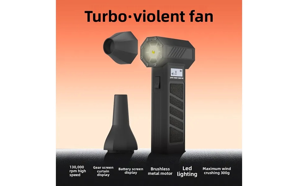 High-speed Turbo Fan - Powerful Mini Blower For Dust Cleaning & Drying Industrial-grade Airflow