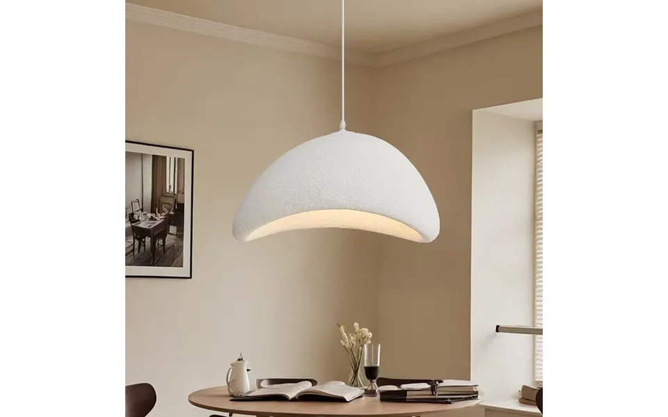 Homestay Hotel Villa Openwork Japanese Living Dining Room Cream Wabi-sabi Style Pendant Lamp