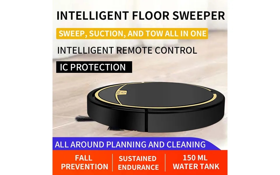 Household Sweeping Robot Intelligent Suction - Sweeping And Mopping Three In One Remote Control Sweeping Machine With Wa