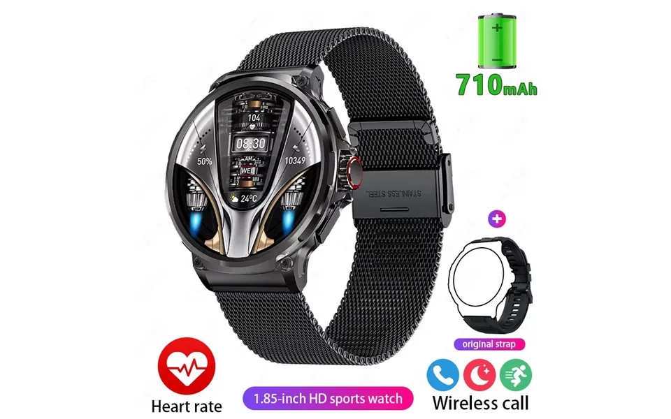 Idw28 Smart Watch - Bluetooth Calling Multi-sport Modes & Health Monitoring With Voice Assistant Latest Model Ip68 Water