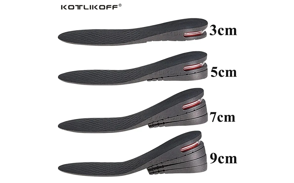 Invisible Increase Feet 3 5 7 9cm Lift Adjustable Cut Shoe Heel Insert Taller Height Insole For Shoes