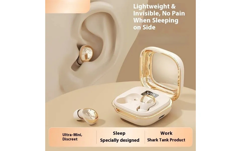 Invisible Wireless Earbuds - Ultra-small & Pain-free Bluetooth Earphones For Sleep & Work