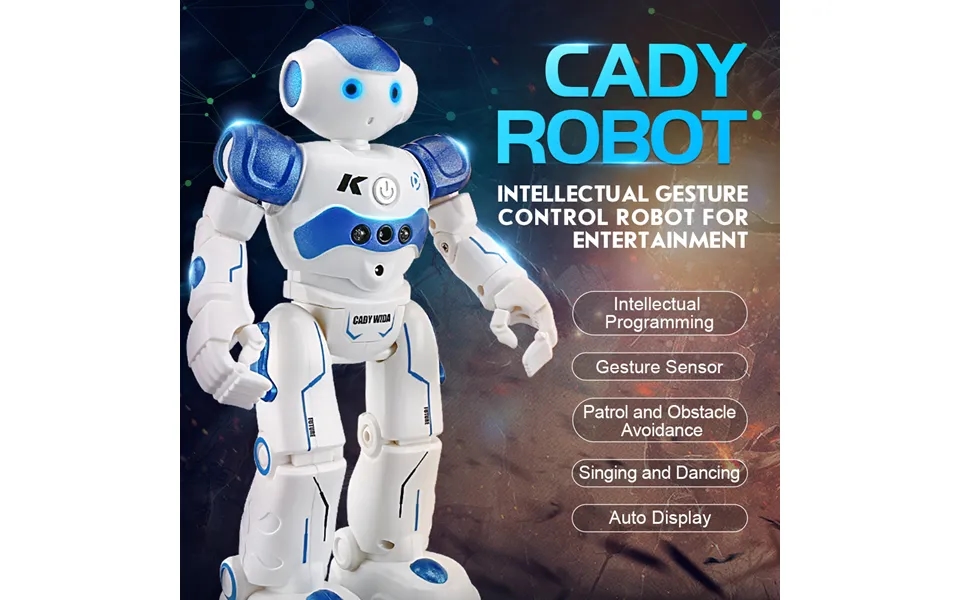 Jjrc Cross Border Hot Selling Remote Control Intelligent Programming Robot Induction Children's Educational Electric Toy