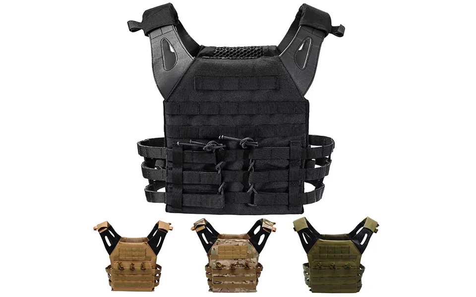 Jpc Lightweight Tactical Vest Multifunctional Amphibious Combat Vest - Camouflage Outdoor Equipment