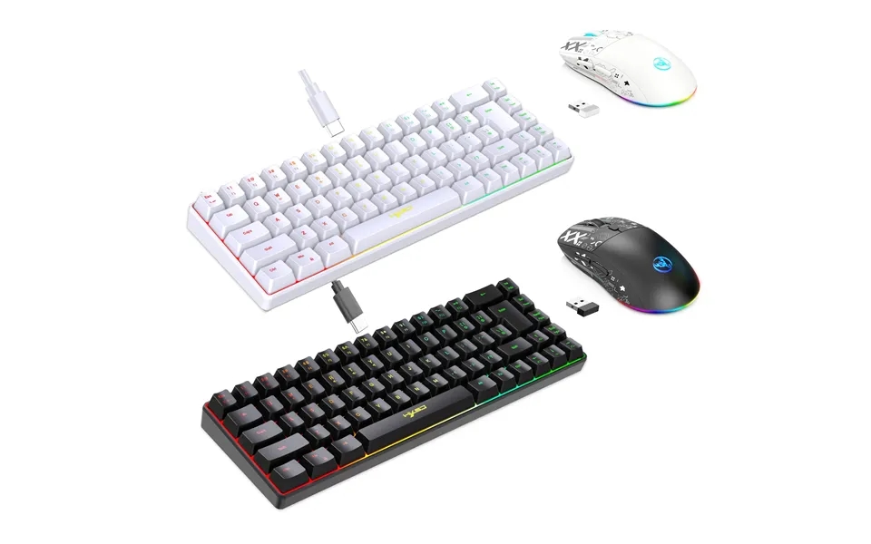Keyboard And Mouse Backlight Kit Gamer White Key Board Offers Combo Computer Wired Keyboards Mouses Home Office Teclado