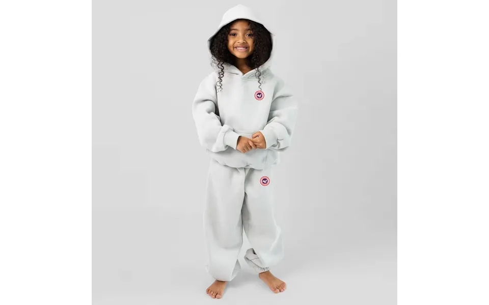 Kids' China Map Hooded Tracksuit Set - Matching Fleece Hoodie & Joggers With 3d Embroidered Coordinates
