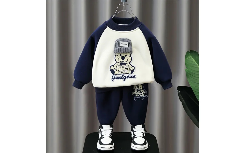 Kids'clothing Children's Casual Fashion Sports Suit Trend Two-piece Set