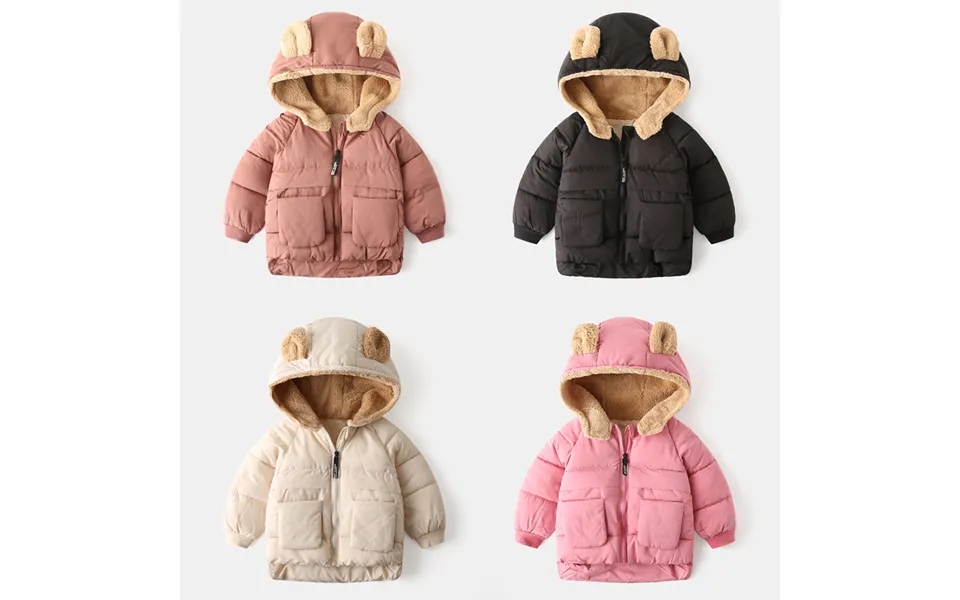 Kids'clothing Children's Clothes Boy's Thick Coat Baby Cartoon Zipper Sweater Girl's Top Trend