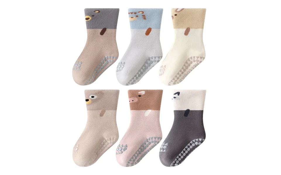 Kids'socks Children's Floor Socks Winter New Thickened Wool Circle Warm Newborn Boys And Girls