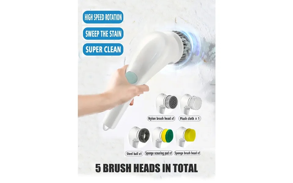 Kitchen Equipment Electric Scrubber Useful Things For Home Rotary Brush Cleaning Products Bathroom Sink Spider