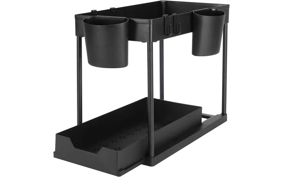 Kitchen Under Sink Organizer Under Sink Bathroom Storage Shelves 2 Tier Storage Rack For Collection Organizer Baskets