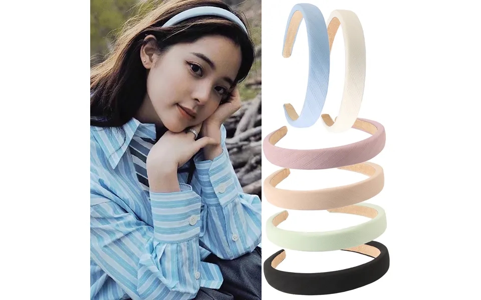 Korean Style Universal New Cloth Fresh Headband Thickened Sponge Heightening Head Top To Show Face Shape Ladies Hair Acc
