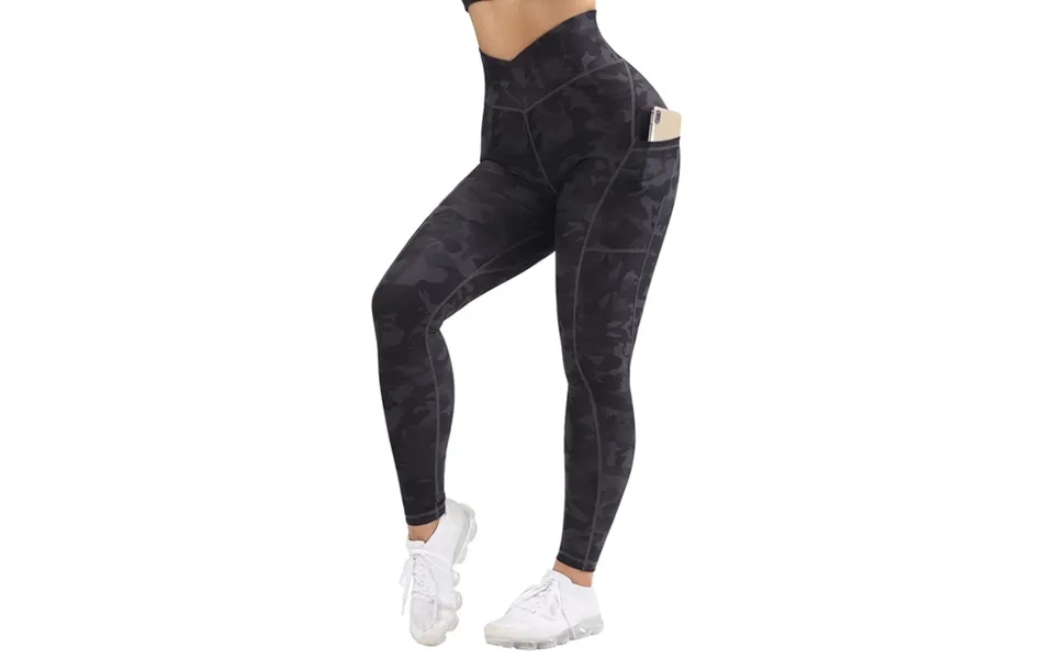 Large Cross Waist High Waist Casual Sexy Spliced Yoga Leggings