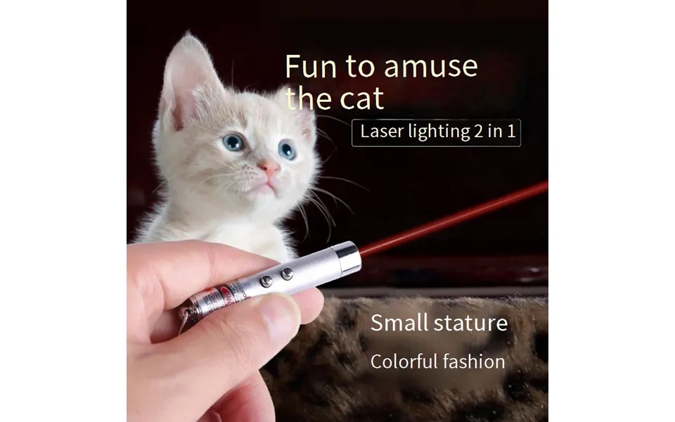 Laser Cat Teasing Stick Infrared Pet Cat Pen Laser Light Baby Cat Cat Supplies Interactive Cat Toys