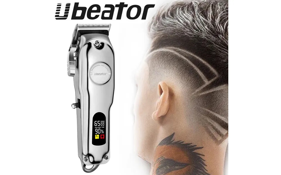 Lcd Screen Hair Clipper Trimmer 100-240v Cut Electric Rechargeable Professional Powerful Cutter Hair Cutting Hine