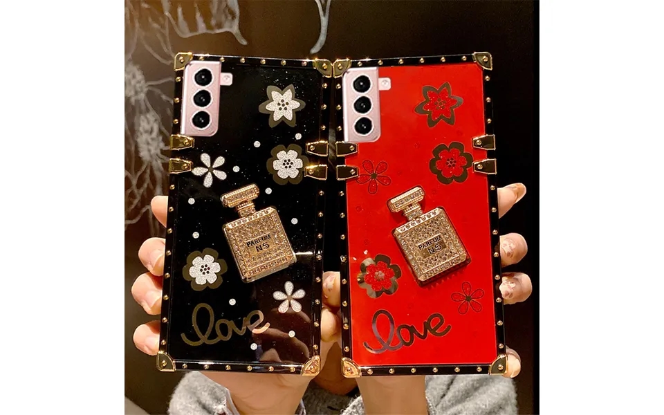 Luxury Diamond Perfume Bottle Case For Samsung A30 A50 A51 A71 A12 A13 A31 A32 A52 A72 A21s M31 M51 M12 Protective Phone