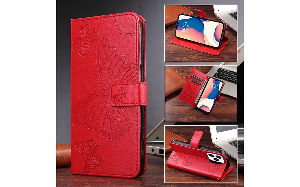 Luxury Embossing Butterfly Wallet Case For Vivo Y33s Y55s Y53 Y72 Y76 Y93 Y21 Y21s Y20 Y20s Y11s Y12s Y15s Pu Leather Fl