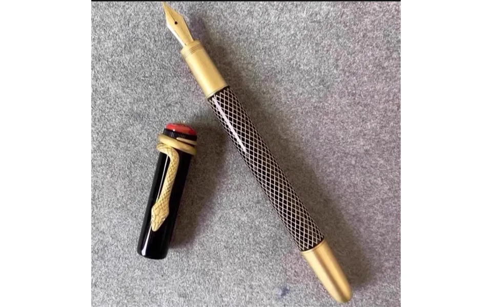 Luxury Inheritance Series Engraving Metal Ballpoint Pen Rollerball Pen Fountain Pens Stationery Office School Supplies W