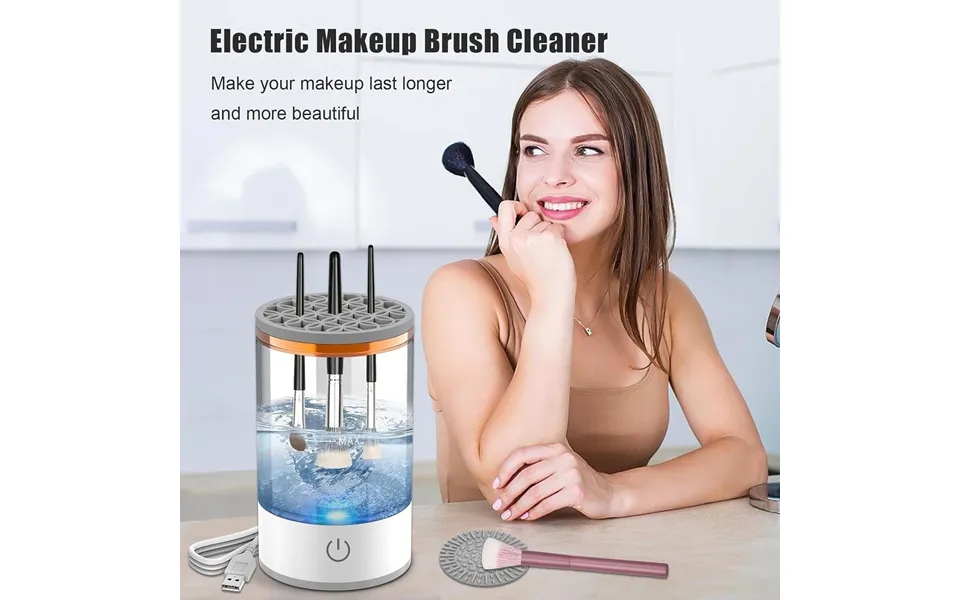 Makeup Brush Cleaner Automatic Brush Washer Quick-drying Tool Usb Plug-in Lazy Electric Cleaning Brush