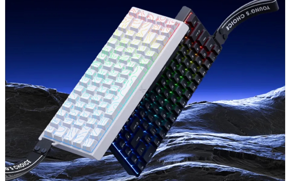 Mchose Ace68 Ace60 Magnetic Axis Rt E-sports Gaming Customized Mechanical Wired Keyboard