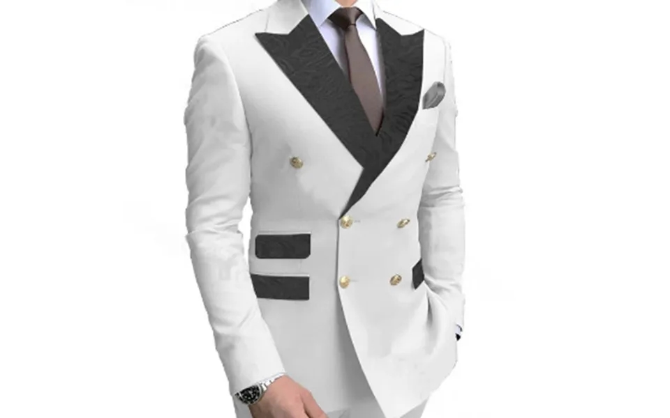 Men's Business Casual Suit Three Pieces Bridegroom Best Man Wedding Banquet Suit