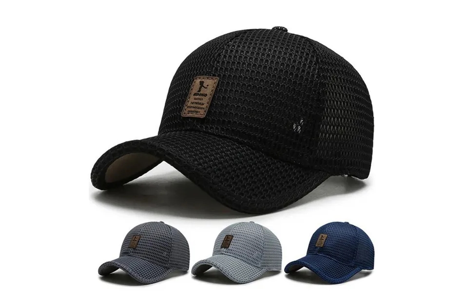 Men's Duck Hat Outdoor Sun Block Hat Hundred Sticks With Ball Hat Mesh Hat Breathable Sun Hat