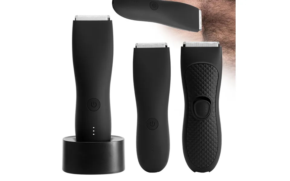 Men's Electric Groin Hair Trimmer Pubic Hair Trimmer Body Grooming Clipper For Men Bikini Epilator Rechargeable Shaver R